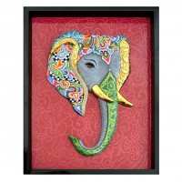 Reliefbild "Elefant"